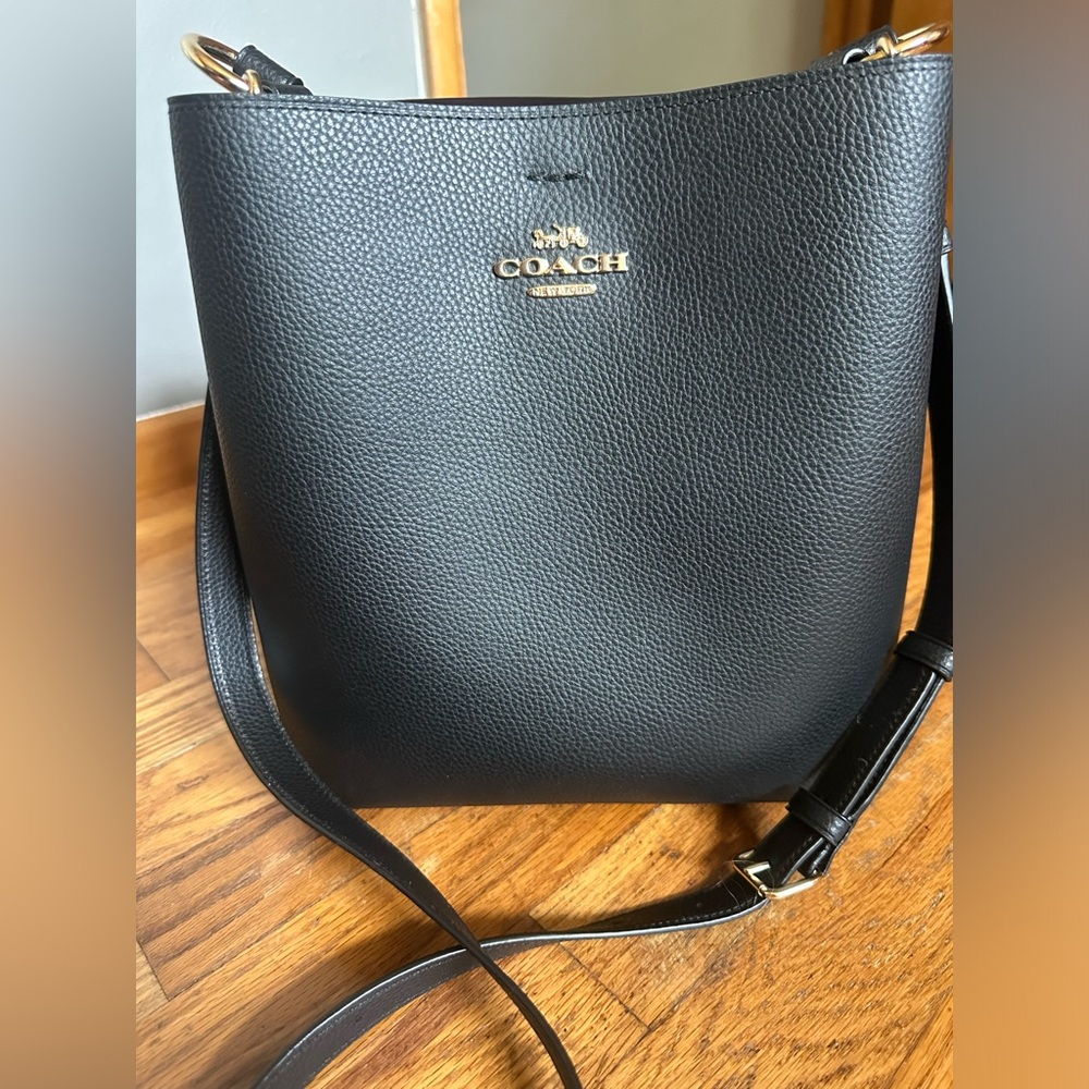 Black Coach Bucket Purse NWOT